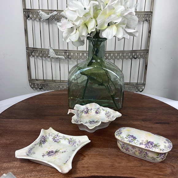 Vintage 3 pieces set Royal Bayreuth Bavaria. - Picture 1 of 16